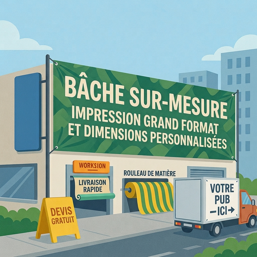 Bâches extérieures sur mesure