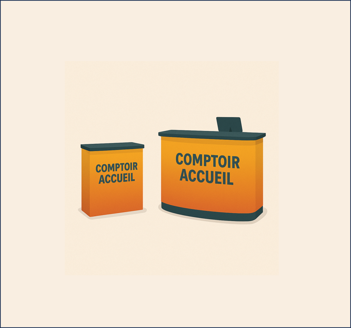 Comptoirs d'accueil