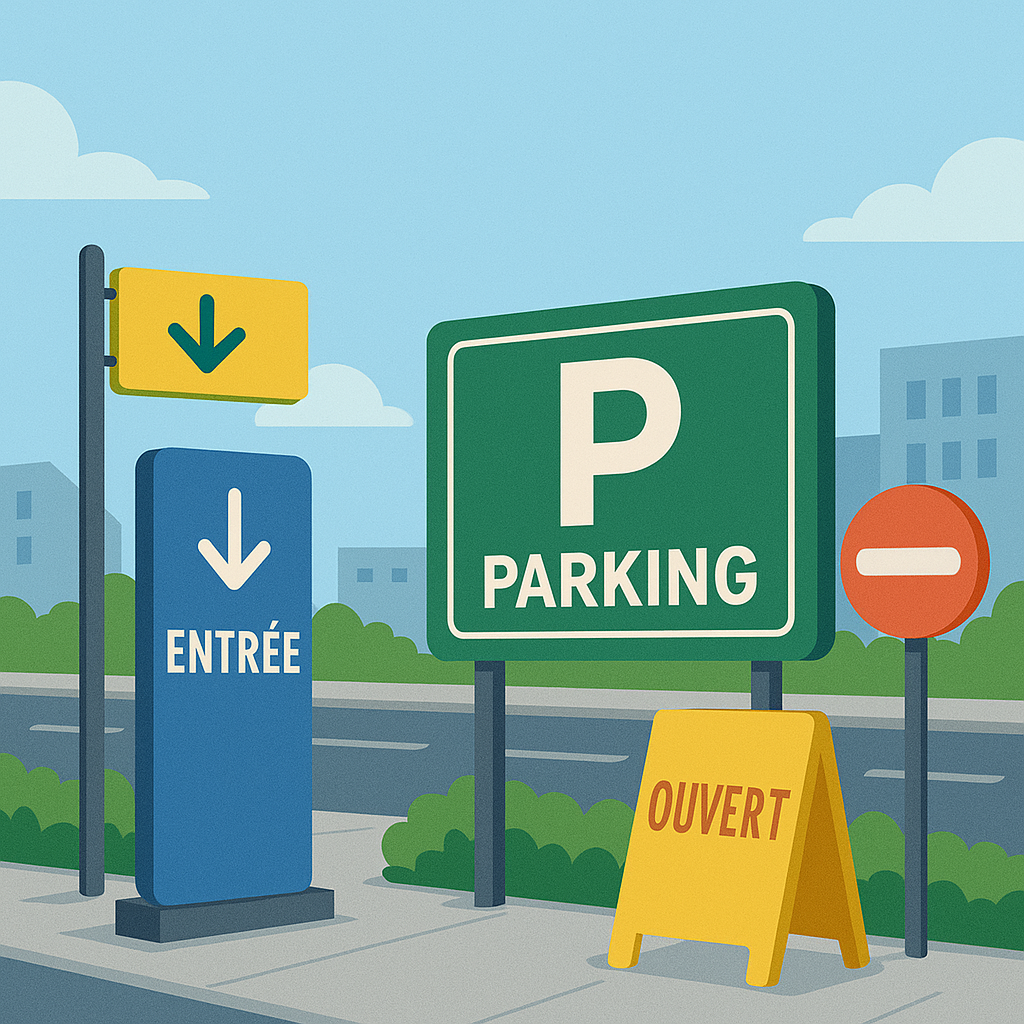 Signalétique extérieure